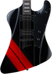 Hailfire ST - Black with Red Stripes