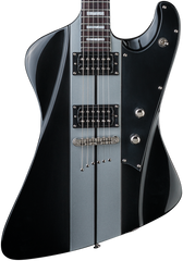 Hailfire ST - Black with Silver Stripes