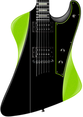 Hailfire ST - Black and Hemi-Green