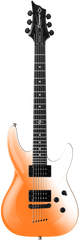 Diamond Barchetta CS Candy Stain Series Electric Guitar - Creamsicle