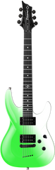 Diamond Barchetta CS Candy Stain Series Electric Guitar - Sour Apple