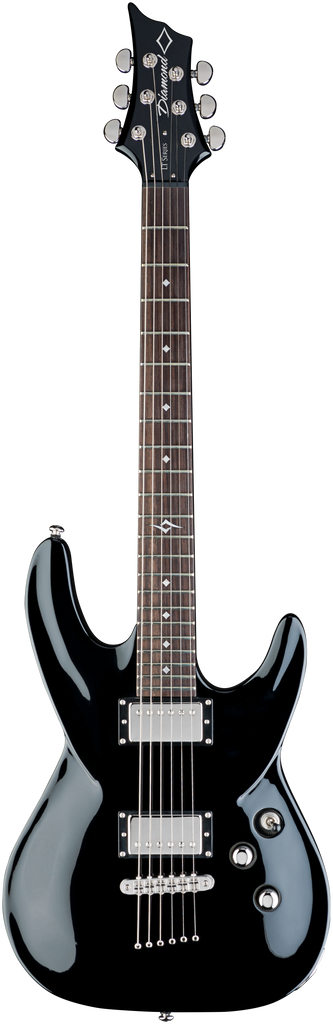 Diamond Barchetta LT Plus Electric Guitar - Black