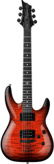 Diamond Barchetta LTF Series Electric Guitar - Cinder Red
