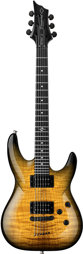 Diamond Barchetta LTF Series Electric Guitar - Sunfire Yellow