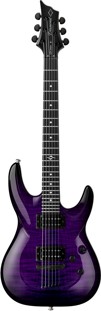Diamond Barchetta LTF Series Electric Guitar - Violet Night