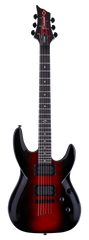 Diamond Barchetta STF Electric Guitar - Red Linear Burst