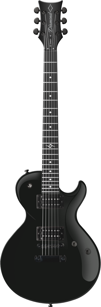 Diamond Bolero LT Series Electric Guitar - Raven Black