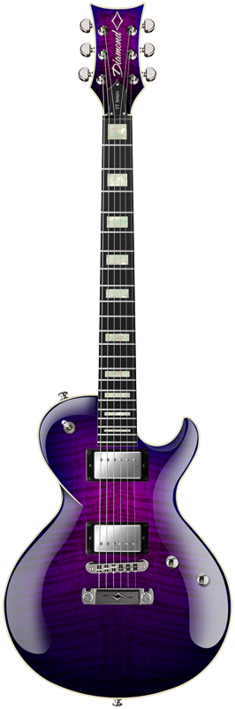 Diamond Bolero ST Plus Electric Guitar - Midnight Violet