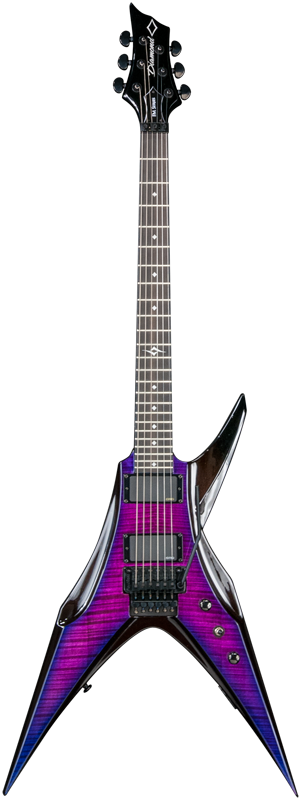 Diamond Bird of Prey FM FR Electric Guitar - Ultraviolet