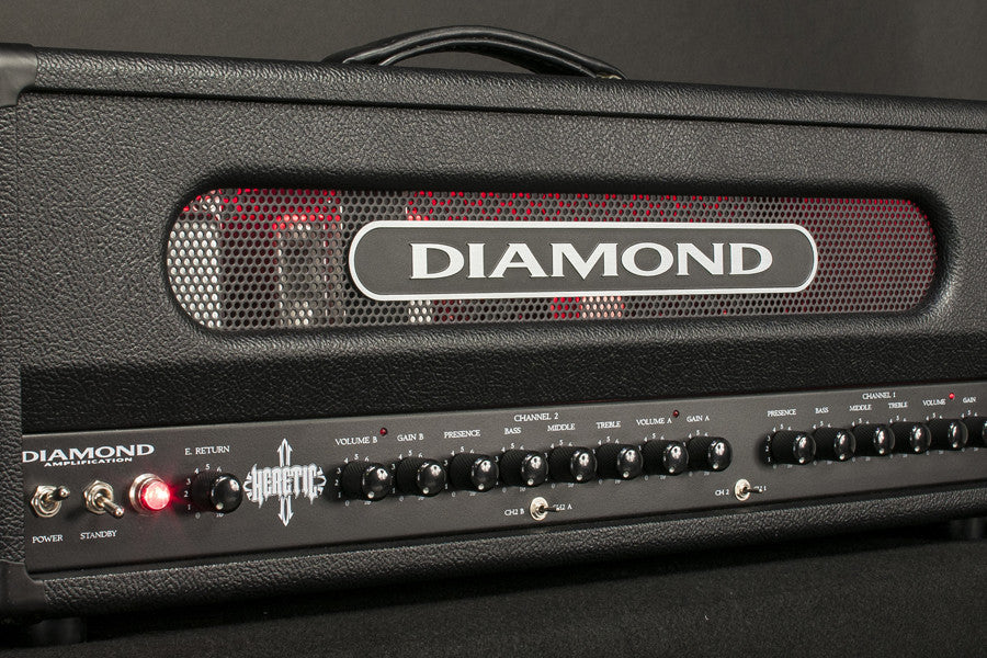 Diamond Amplification Heretic 100 Watt USA Made Tube Amplifier