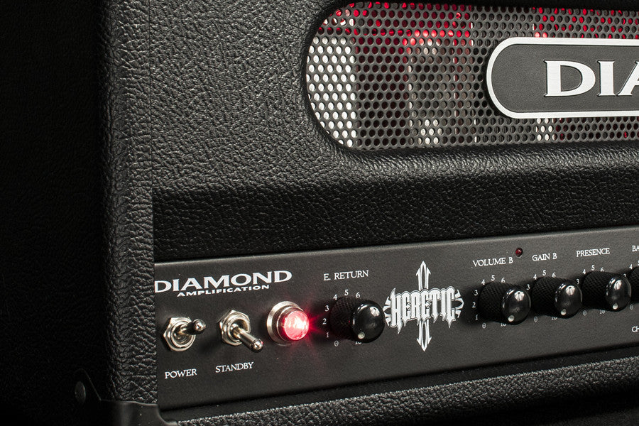 Diamond Amplification Heretic 100 Watt USA Made Tube Amplifier