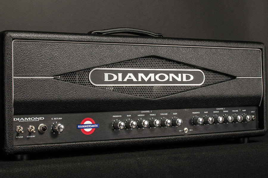 Diamond Amplification Hammersmith 100 Watt USA Made Tube Amplifier