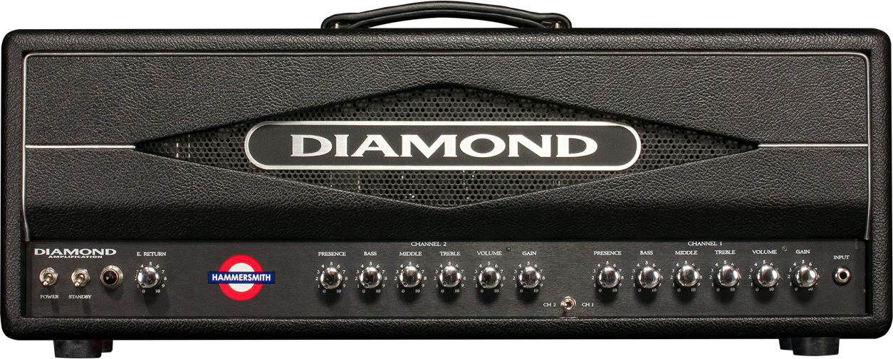 Diamond Amplification Hammersmith 100 Watt USA Made Tube Amplifier