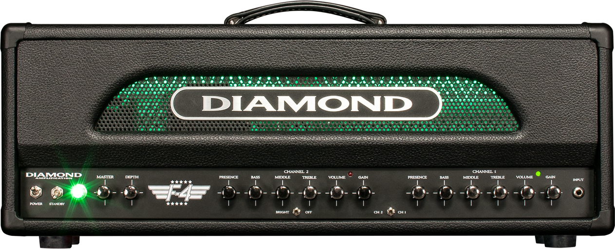 Diamond Amplification Vanguard F4 100 Watt Tube Amplifier