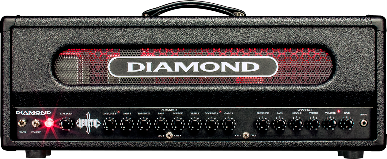 Diamond Amplification Heretic 100 Watt USA Made Tube Amplifier