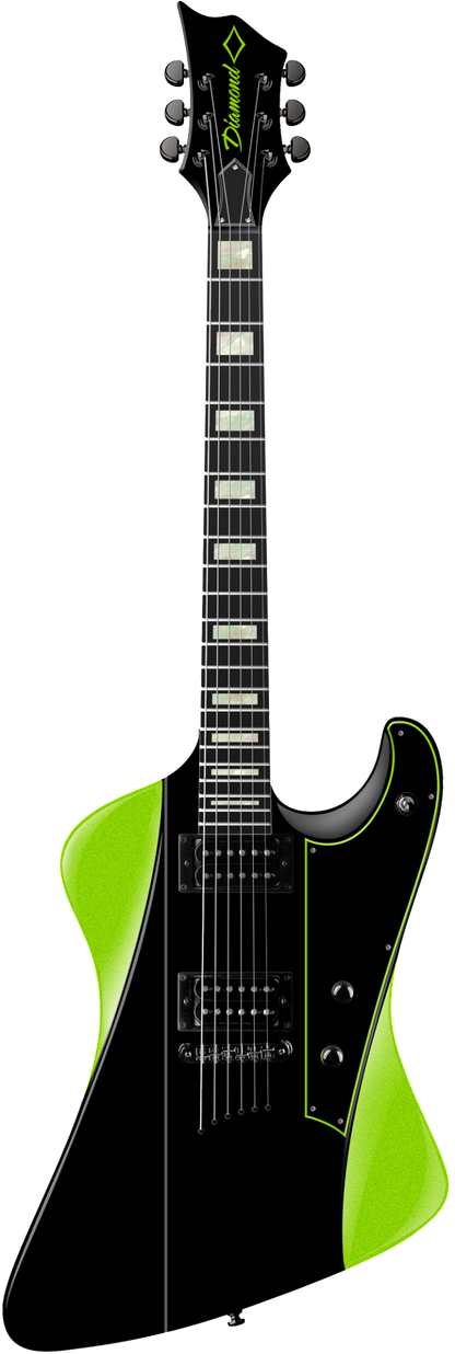 Hailfire ST - Black and Hemi-Green