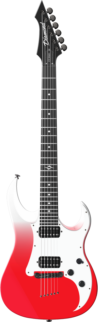 Diamond Halcyon CS Series Electric Guitar - Cane Red