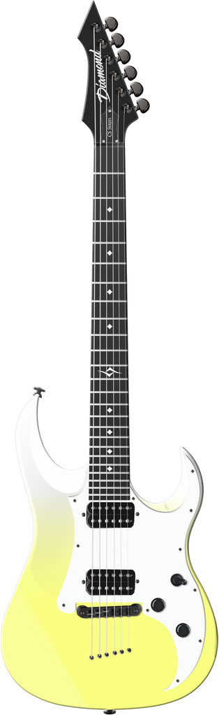 Diamond Halcyon CS Series Electric Guitar - Sour Lemon