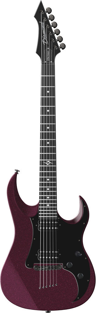 Diamond Halcyon LTM Series Electric Guitar - Midnight Rose